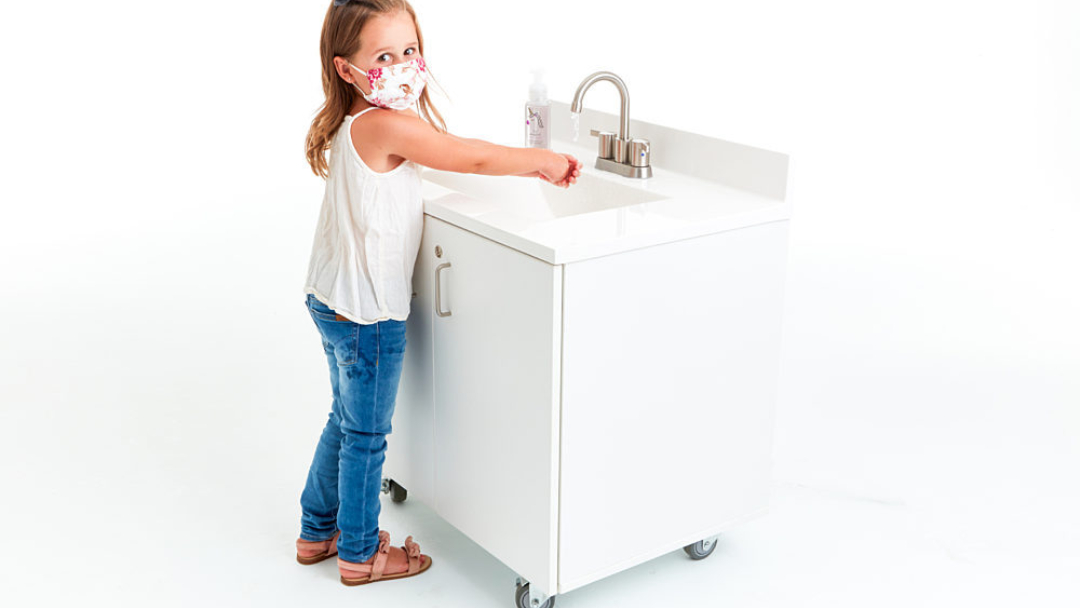Daycare Portable Sinks for Child Height
