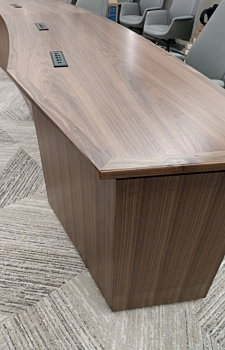 Spectrum Health Retractable and Expandable Desk in Grand Rapids, Michigan