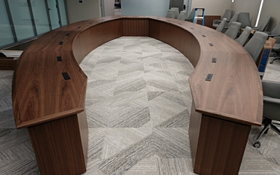 Expandable Conference Table at Spectrum Health in Grand Rapids, Michigan